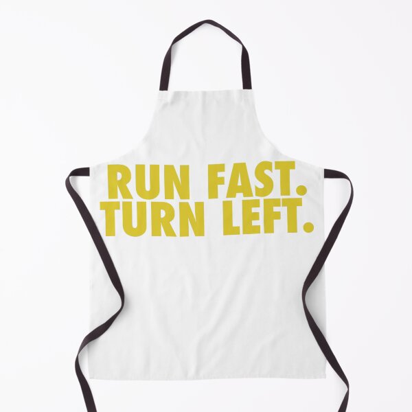 Item preview, Run Fast Turn Left - Funny Track Runner Motivational designed and sold by designreb.