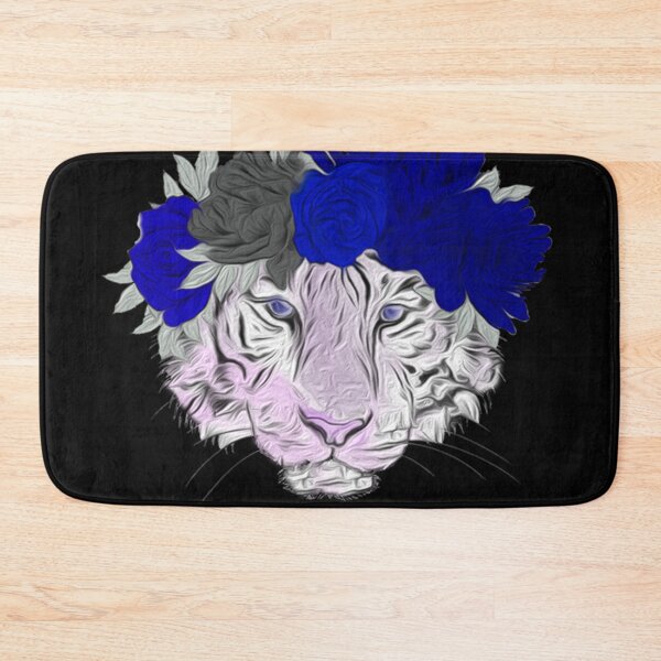 Item preview, Tiger With Flowers, Tiger-Cat, Oil Paints designed and sold by Maculele.
