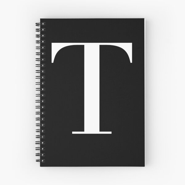 Item preview, T letter Tshirt, Caps, Mugs, Cushions, Notebooks designed and sold by TheFancyLabel.