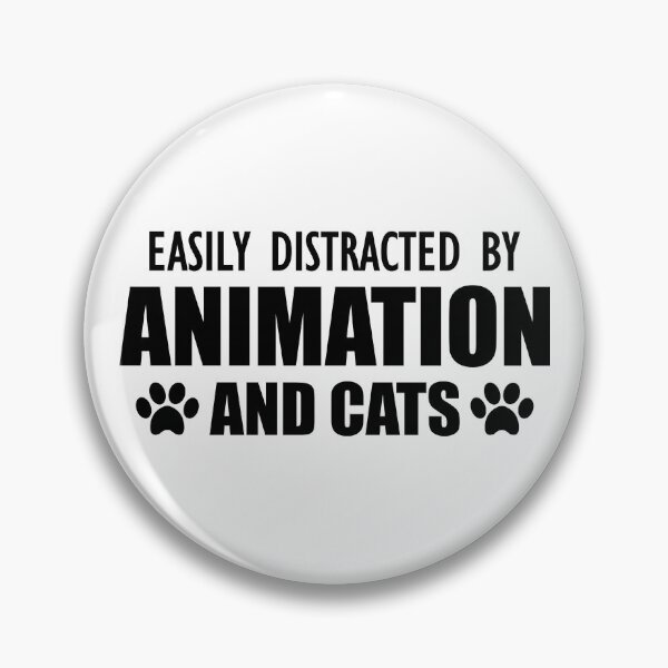 Item preview, Animator - Easily distracted by animation and cats designed and sold by kchappyshop.