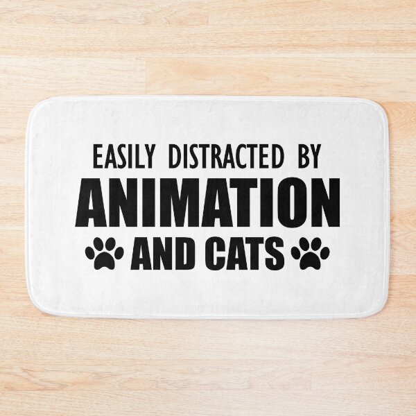 Item preview, Animator - Easily distracted by animation and cats designed and sold by kchappyshop.