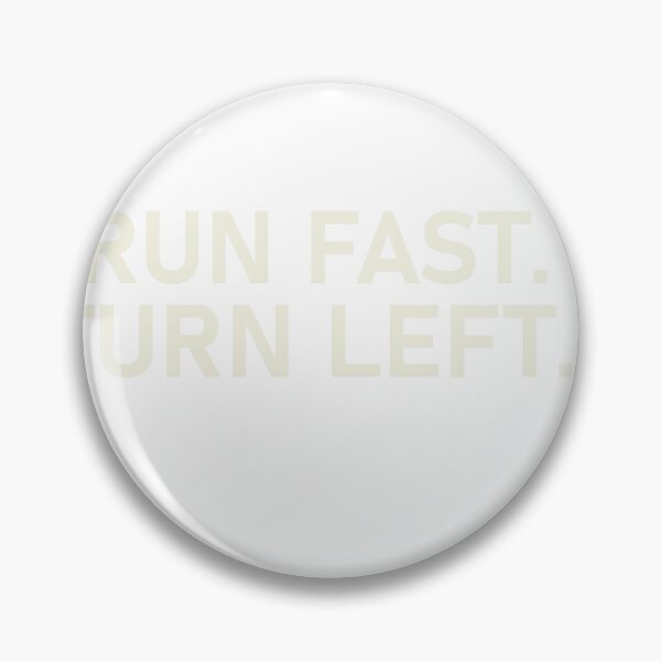 Item preview, Run Fast Turn Left - Funny Track Runner Motivational designed and sold by designreb.
