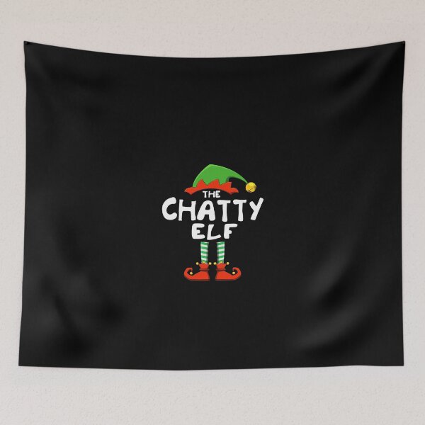 Item preview, The Chatty Elf Funny Matching Family Christmas designed and sold by Evrallimee.