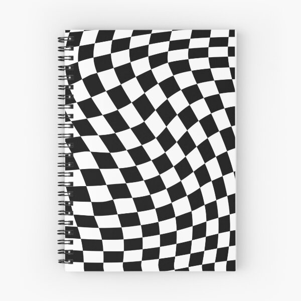Item preview, Black and White Swirl Checker designed and sold by thelustrous.