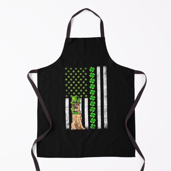 Item preview, American Flag German Shepherd Dog St Patricks Day designed and sold by Mitzi12312.
