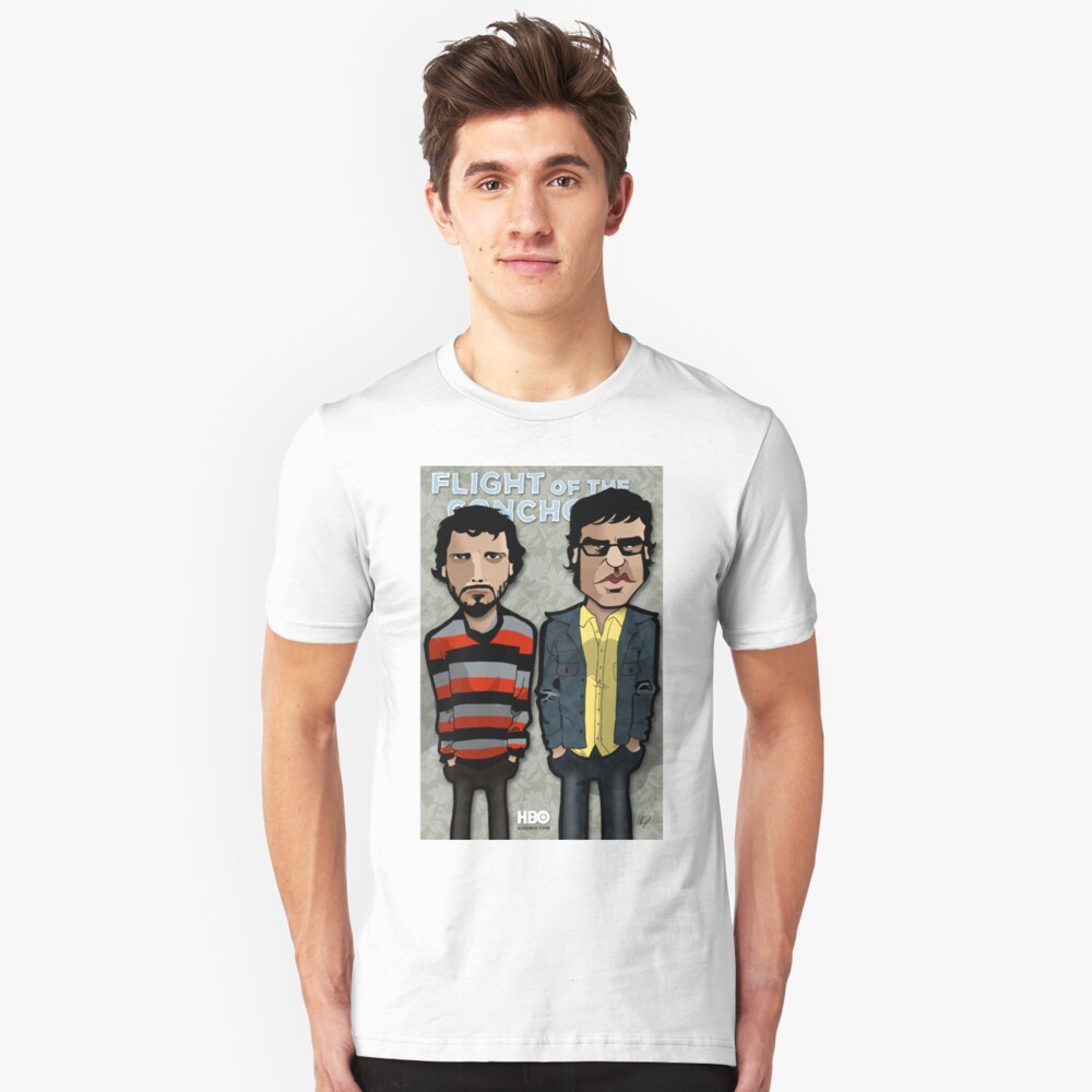 Flight Of The Conchords T Shirt By Binarygod Redbubble Flight Of The Conchords T Shirt By Binarygod Redbubble