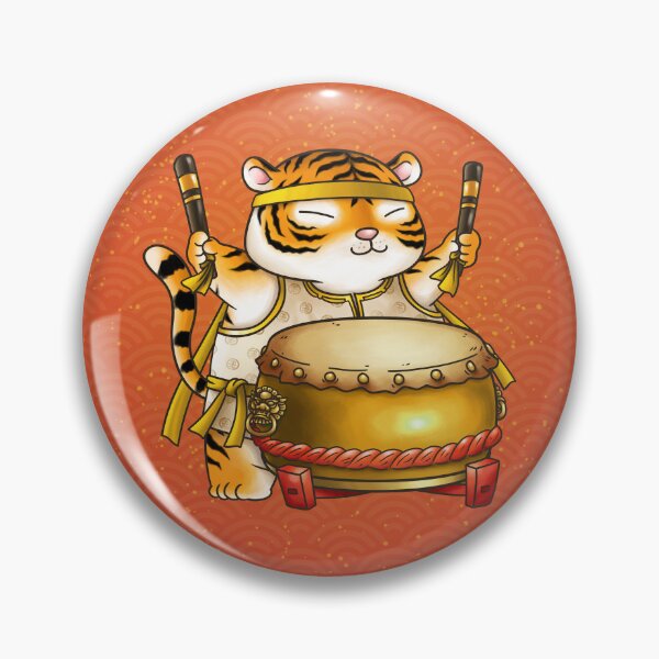 Item preview, Fat Tiger Drummer of CNY designed and sold by Takeda-art.