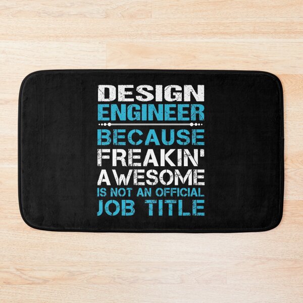 Item preview, Design Engineer T Shirt - Freaking Awesome Job Gift Item Tee designed and sold by oetate4774.