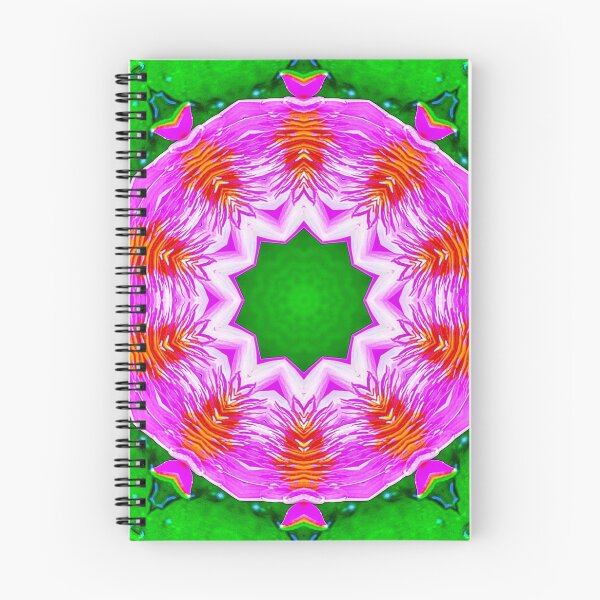 Item preview, Psychedelic Pink & Green Mandala designed and sold by Zzenco.