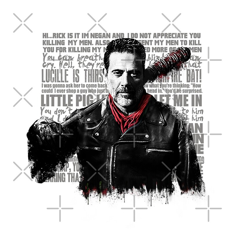 "The Walking Dead - Negan quotes" Posters by GreysGirl | Redbubble