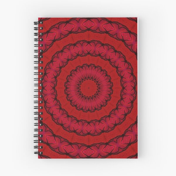 Item preview, Psychedelic Red & Black Mandala designed and sold by Zzenco.