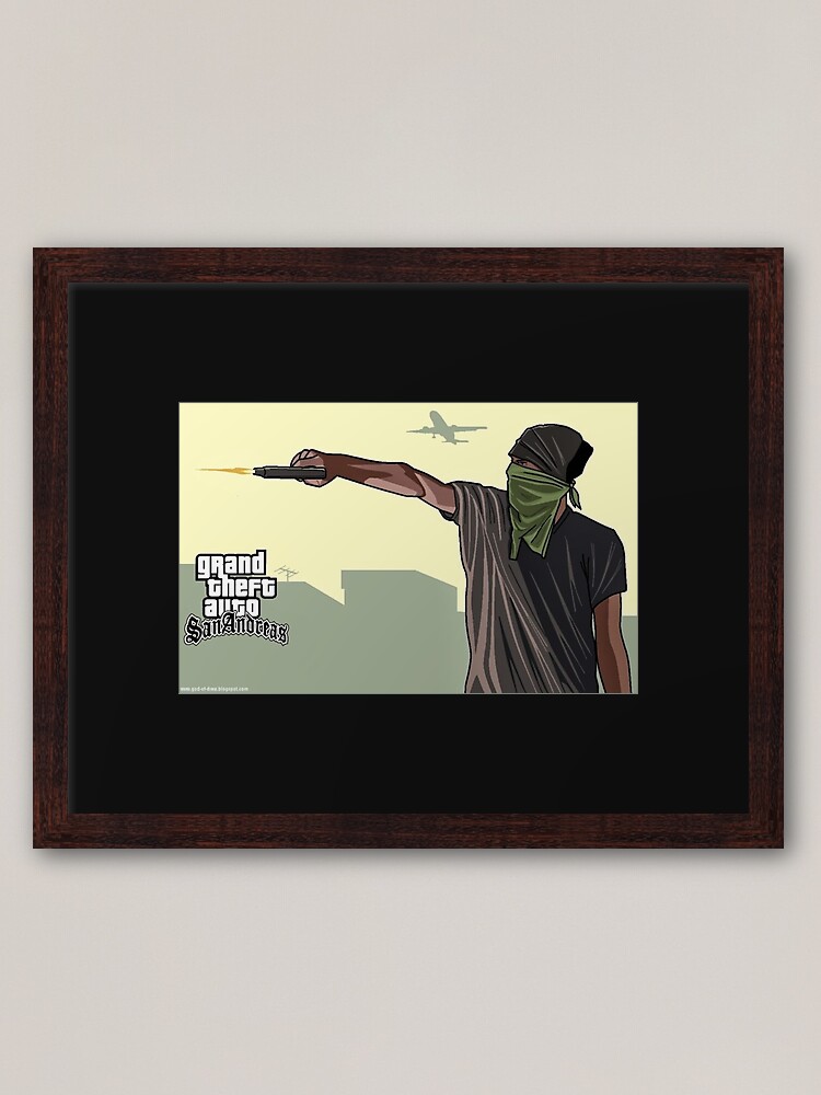 San Andreas Video Games Artwork Poster for Sale by Liquid-Art
