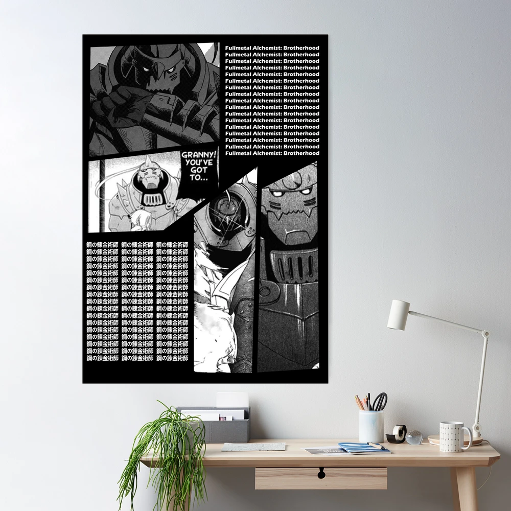  ABYSTYLE Fullmetal Alchemist: Brotherhood Characters Unframed  Mini Posters 15 x 20.5 Featuring Edward, Alphonse & More Anime Manga Wall  Art Room Decor Prints for Bedroom Gift: Posters & Prints