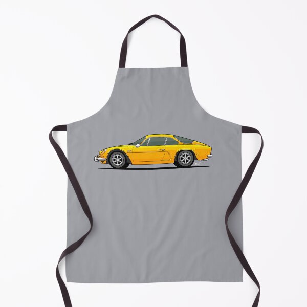 Item preview, Ren.ault Alp..ine A110 - Single Illustration - Yellow designed and sold by RJWautographics.