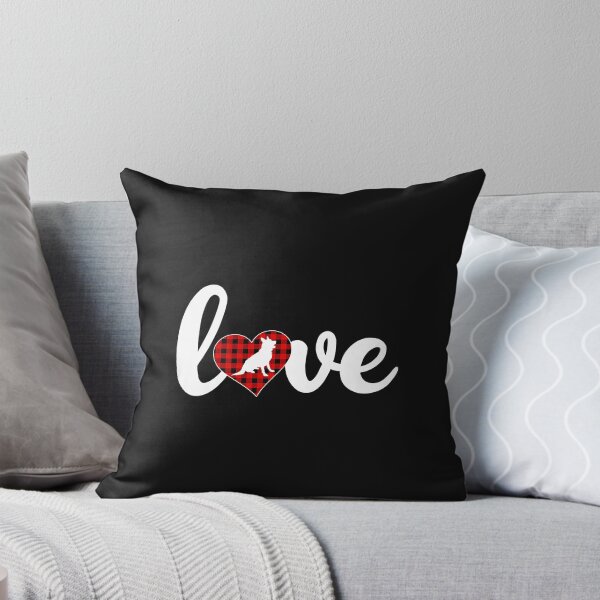 Item preview, Funny Buffalo Plaid Love German Shepherd Dog Valentine's Day designed and sold by Mitzi12312.