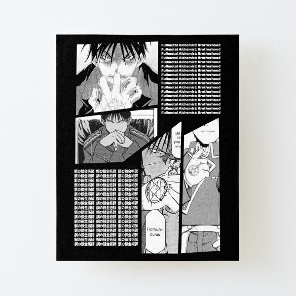 Roy Mustang Fullmetal Alchemist Brotherhood Fullmetal Alchemist Manga Panel  Design Poster for Sale by Raiden Designer Shop