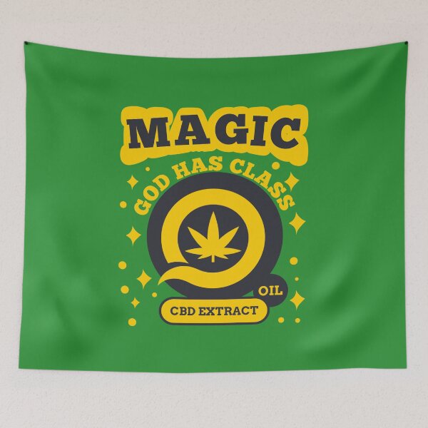 Item preview, God has class funny cannabis saying magical designed and sold by vibeno1.