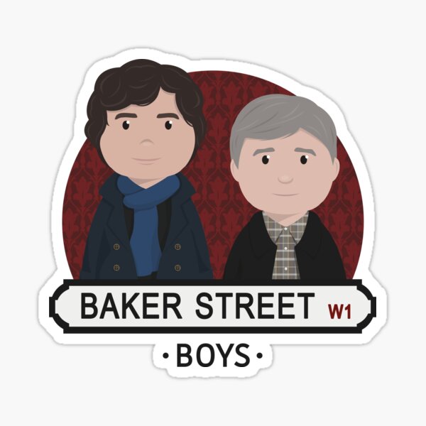 Sherlock - Baker Street Boys Sticker