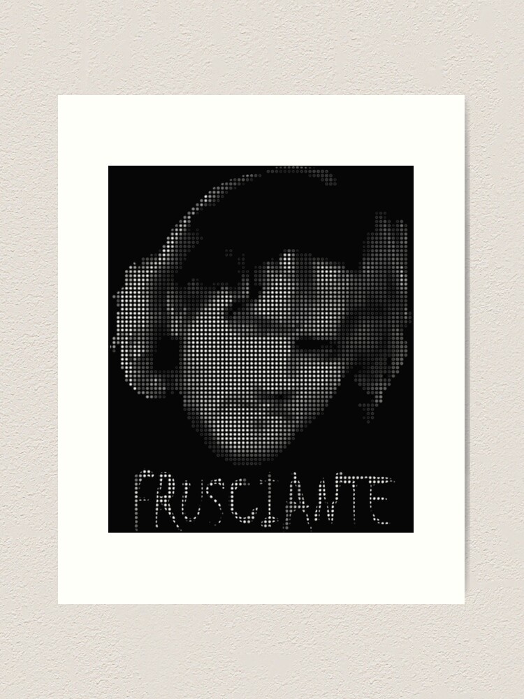 John Frusciante rasterized  Art Print for Sale by lamlasteven