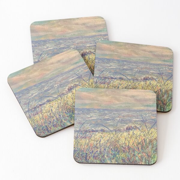 Item preview, Sea view and sand dunes  designed and sold by Merlinsmates.