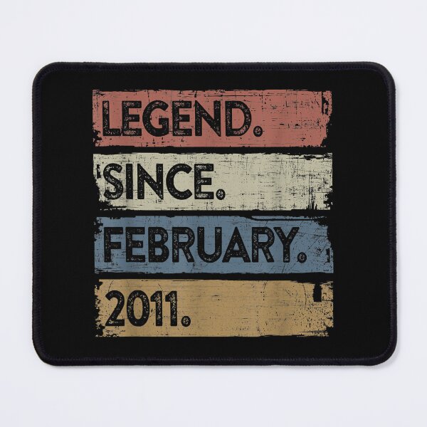 Item preview, Legend Since February 2011 11th Birthday 11 Years Old Boy designed and sold by PrincessBrogan.