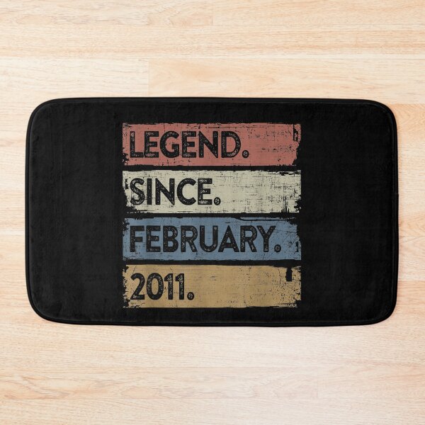 Item preview, Legend Since February 2011 11th Birthday 11 Years Old Boy designed and sold by PrincessBrogan.