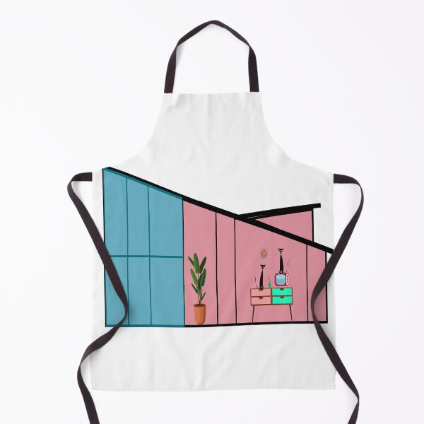 Item preview, Retro Cats Settling into a MCM Palm Springs Home designed and sold by LisWilliams.