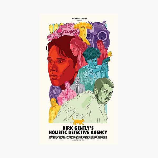 Dirk Gently's Holistic Detective Agency Photographic Print