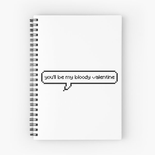 Item preview, Bloody Valentine lyrics sticker - Machine Gun Kelly designed and sold by alienspink.