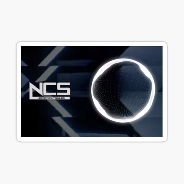 "Ncs White Circle Design & Illustration. 61" Sticker by
