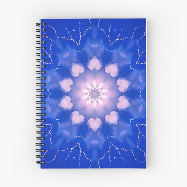 Item preview, Psychedelic Blue & Pink Mandala designed and sold by Zzenco.