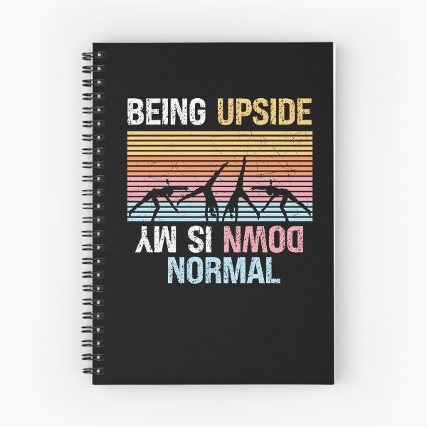 Item preview, Being Upside Down Is My Normal Funny Cool Vintage Distressed Artistic Gymnastic Gift For Gymnastic Lovers designed and sold by pedrored369.