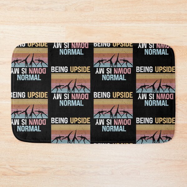 Item preview, Being Upside Down Is My Normal Funny Cool Vintage Distressed Artistic Gymnastic Gift For Gymnastic Lovers designed and sold by pedrored369.
