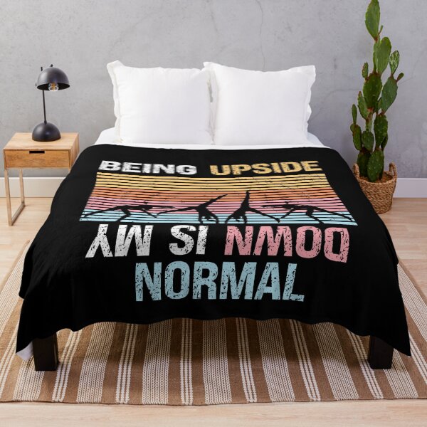 Item preview, Being Upside Down Is My Normal Funny Cool Vintage Distressed Artistic Gymnastic Gift For Gymnastic Lovers designed and sold by pedrored369.