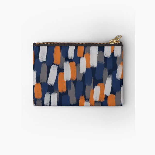 Item preview, Abstract, Orange and Blue, Paint Brush Effect designed and sold by OneThreeSix.