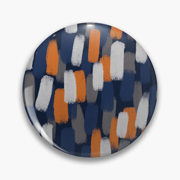 Item preview, Abstract, Orange and Blue, Paint Brush Effect designed and sold by OneThreeSix.