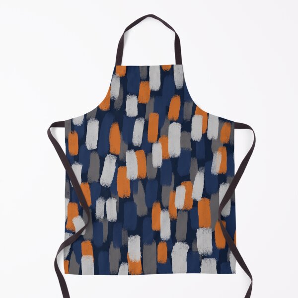 Item preview, Abstract, Orange and Blue, Paint Brush Effect designed and sold by OneThreeSix.