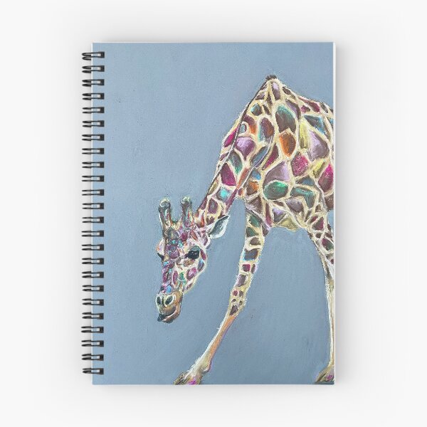 Aperçu de l'œuvre Girafe colorée créée et vendue par Merlinsmates.