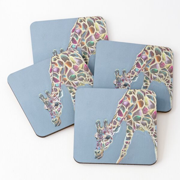 Item preview, Colourful Giraffe designed and sold by Merlinsmates.