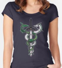 Dragon Sword Women's Fitted Scoop T-Shirt