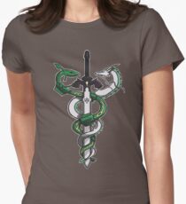 Dragon Sword Women's Fitted T-Shirt
