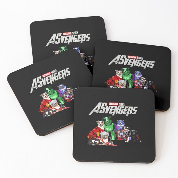Item preview, Australian Berger Assemble, ASVENGERS Assemble,  designed and sold by Jolly Paper.