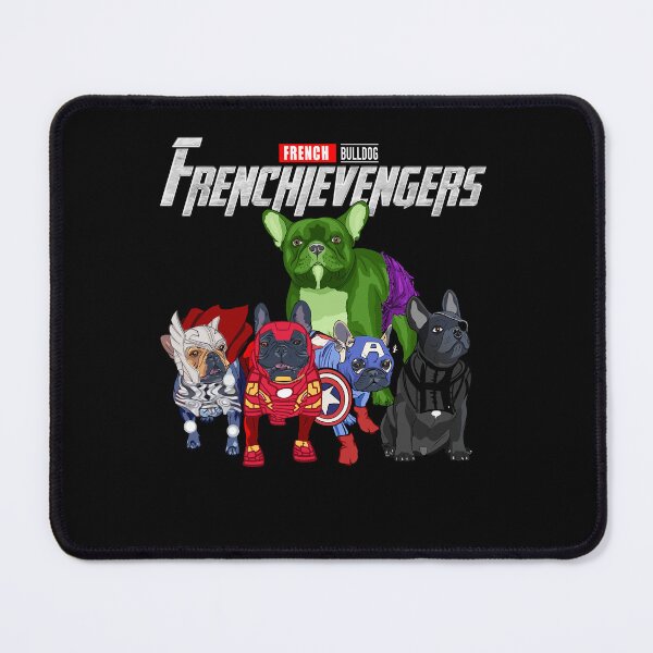 Item preview, FRENCHIEVENGERS Assemble, Super Dogs Assemble, Frenchie Bulldog designed and sold by Jolly Paper.