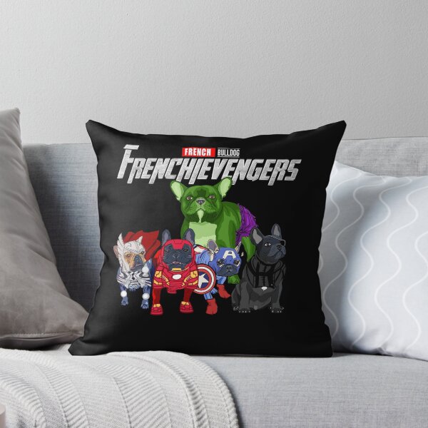 Item preview, FRENCHIEVENGERS Assemble, Super Dogs Assemble, Frenchie Bulldog designed and sold by Jolly Paper.