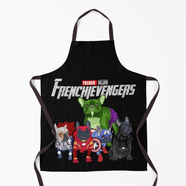 Item preview, FRENCHIEVENGERS Assemble, Super Dogs Assemble, Frenchie Bulldog designed and sold by Jolly Paper.