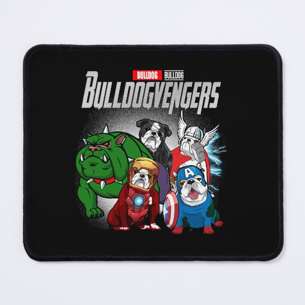 Item preview, BULLVENGERS ASSEMBLE, Bulldog Super Dogs designed and sold by Jolly Paper.