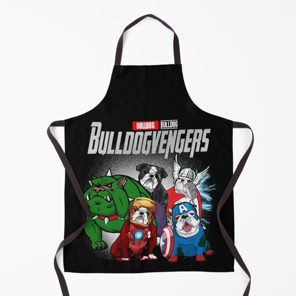 Item preview, BULLVENGERS ASSEMBLE, Bulldog Super Dogs designed and sold by Jolly Paper.