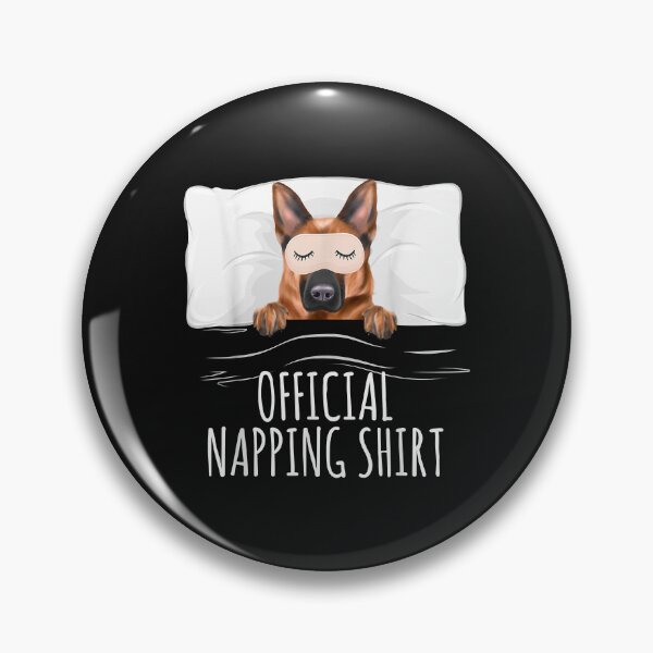 Artikelvorschau, German Shepherd Sleep Mask Official Napping entworfen und verkauft von Mitzi12312.