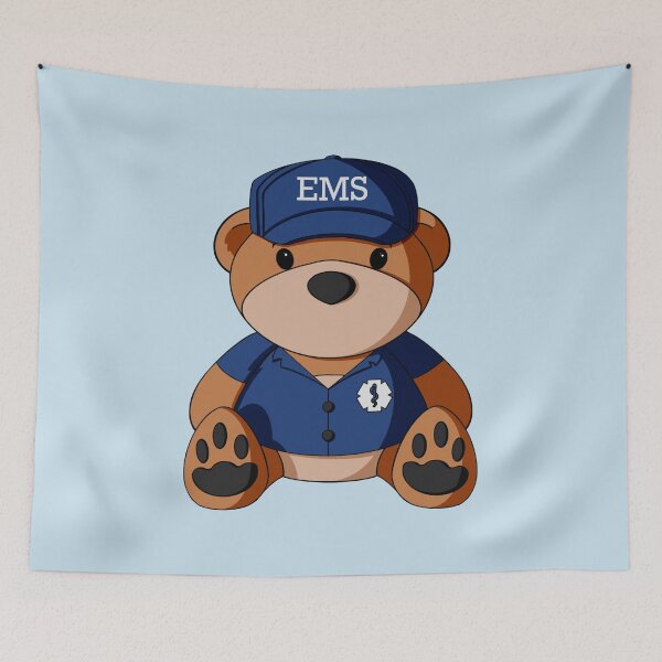 Item preview, EMS Teddy Bear designed and sold by Alisha Ober Designs.