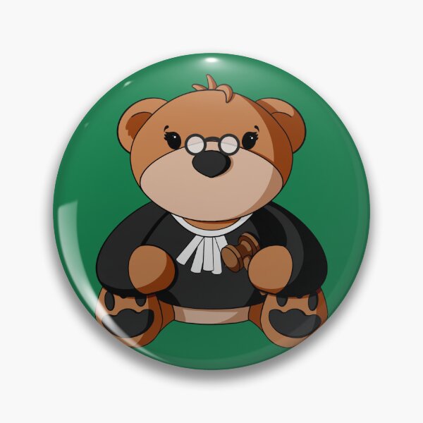 Item preview, Judge Teddy Bear designed and sold by Alisha Ober Designs.